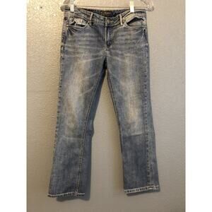 Silver Jeans Women Denim Tammy Size 12 (29W X 26L) Blue Denim Casual Stretch